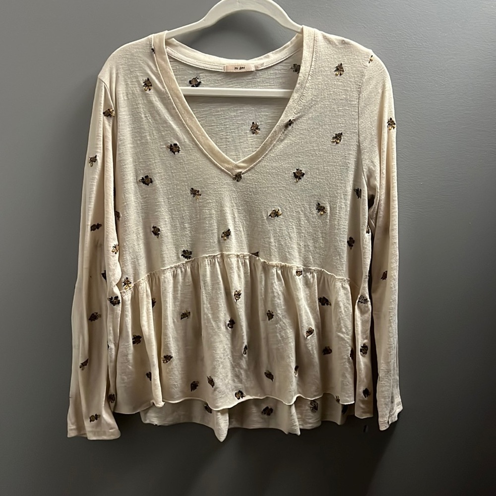 Peplum blouse